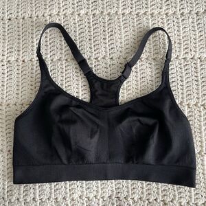 Patagonia Common Thread Black Racer Back Sports Bra Size Small